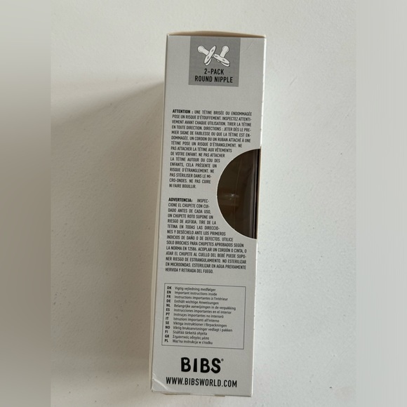 Bibs Color Collection Soft Natural Rubber Pacifier Size 1 Sage/Hunter Green - Picture 2 of 4